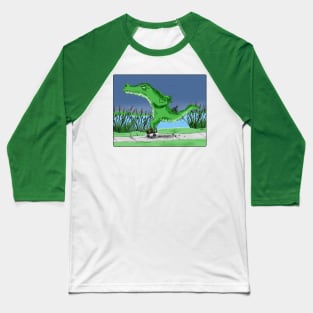 Gator Skater Baseball T-Shirt